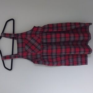 VINTAGE plaid dress